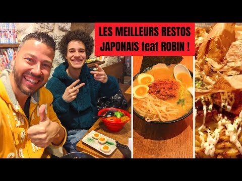 On fait un MARATHON des RESTOS JAPONAIS avec Robin! - VLOG 1380