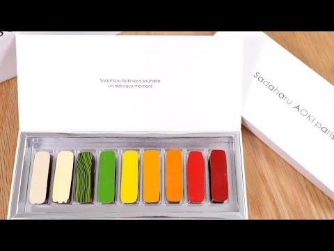 Sadaharu AOKI paris/サダハル・アオキ・パリのボンボンショコラを食べる
