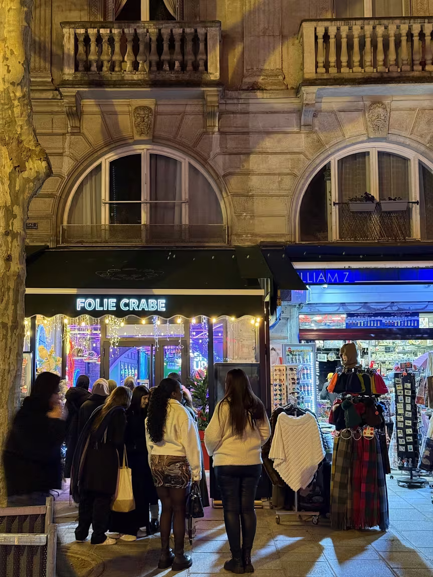 Folie Crabe Etienne Marcel