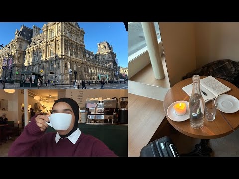 Paris Vlog : Retrouvailles, coffee shop, le début de l’hiver ☕️❄️ #vlog #dailylife #paris #hijabi