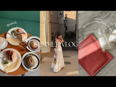 L'été à Paris: Brunch Café Fauna, Adidas Spezial Rose, Haul Skincare coréenne et JO Paris 2024 ✨