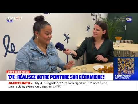 Découvrez l'art de la peinture sur céramique au Céramicafé Genevieve !