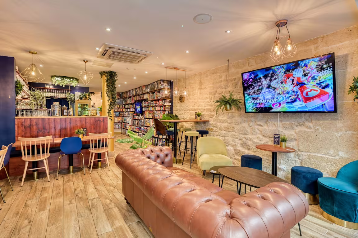 The Good Game, bar à jeux et boutique de jeux