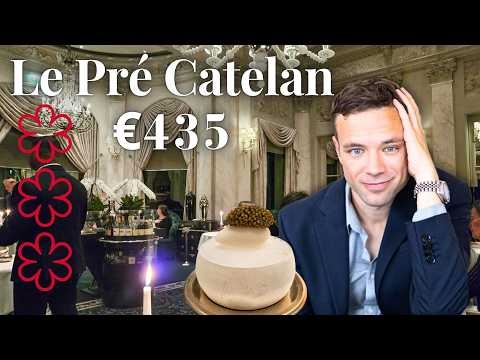 Eating at Le Pré Catelan a LUXURIOUS 3 Michelin Starred €435 Tasting Menu in Paris