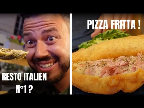 Le RESTO ITALIEN N°1 à Paris + Un SNACK de PIZZA FRITTA! - VLOG 1352
