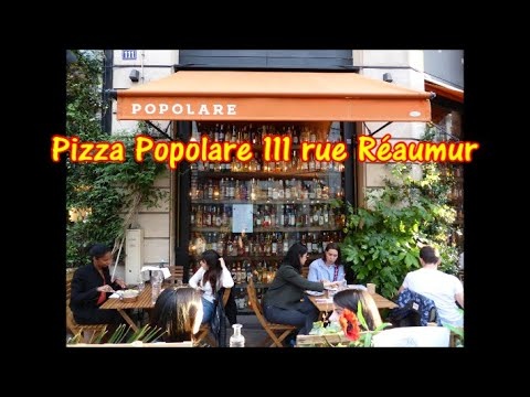 Pizza Popolare 111 rue Réaumur 3 juillet 2020