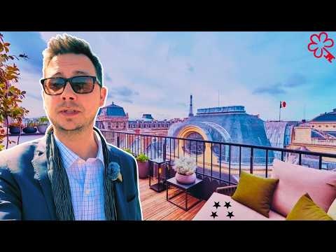 We Stay in a Famous Luxury Hotel near the Louvre! Grand Hôtel du Palais Royal