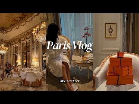 Vlog parisien | Hermès, séjour 5 étoiles au Meurice, où manger à Paris et escapade entre fille...