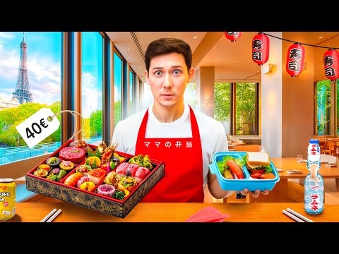 Je teste les BENTOS JAPONAIS  en France  (le niveau est juste fou)