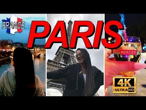 Paris in 4K - My Favorite City On Earth! Paris Restaurants You Must Try! Euro Disney