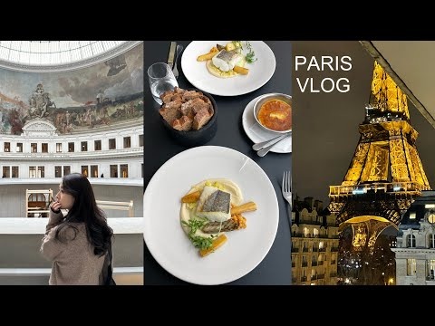 Paris vlog | 직장인 장기휴가 파리여행 | 풀만호텔, 에펠탑, 몽쥬약국, 몽마르트, 생투앙 벼룩시장, 메르시 | 지하철 타기, 유로스타 택스리펀