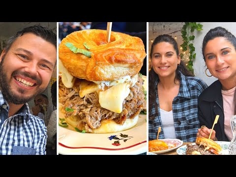 Incroyable ! Des CROISSANTS BURGERS au boeuf bourguignon, au rougail saucisse, ... - VLOG 1427
