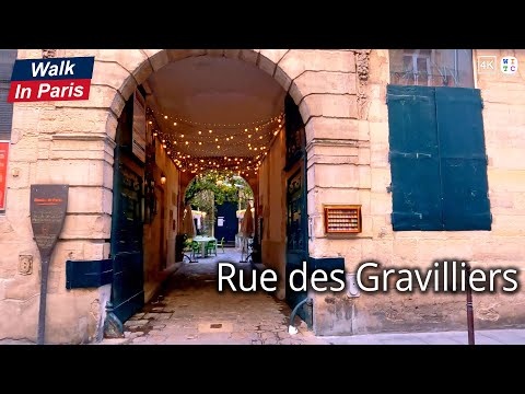 Rue des Gravilliers (4K) | Paris Walking Tour