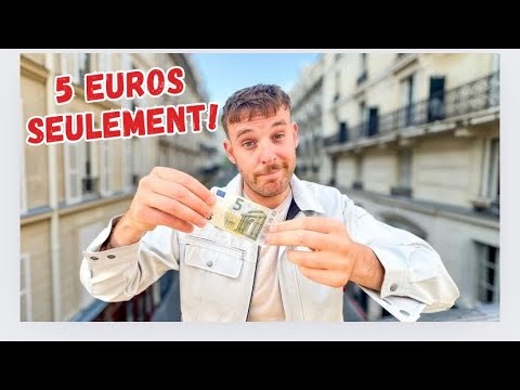 On mange quoi avec 5 euros à Paris? Restaurant pas cher! Food Tour