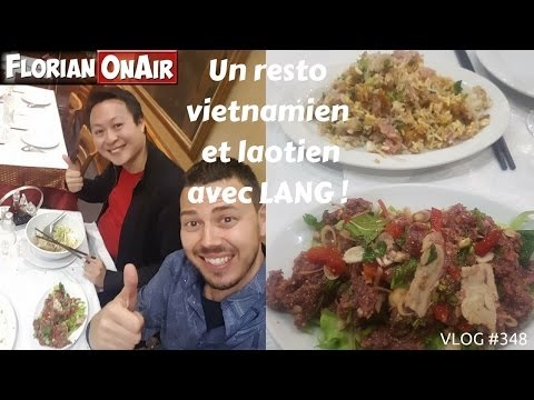 Un resto LAOTIEN et VIETNAMIEN avec LANG - VLOG #348