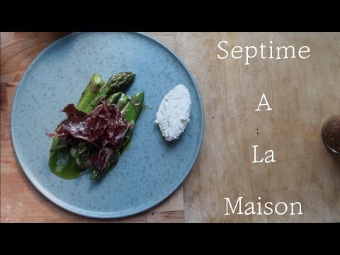 VLOG)22. Paris 파리 일상 브이로그  레스토랑 Septime 집에서 먹기. 조용한 브이로그(Le restaurant Septime à la maison)
