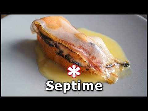 A pranzo al ristorante SEPTIME di PARIGI, una stella Michelin ⭐