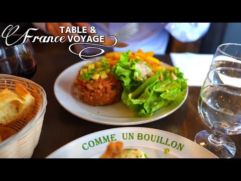 【パリのタルタルステーキ】まだ知られていないブイヨン・レストランComme un Bouillon／Au Bourguignon du Marais／Relaxパリ散歩