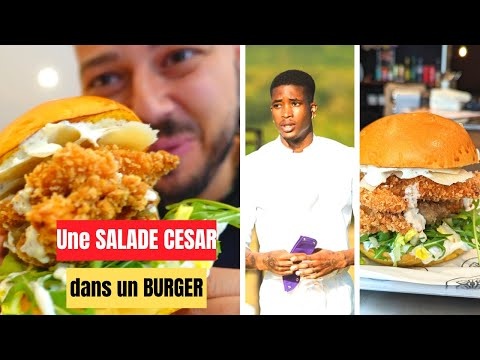 Ce TOP CHEF a fait un MAXI BURGER façon CHICKEN CESAR SALAD ! - VLOG 1419
