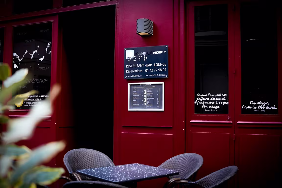 Restaurant Dans le Noir ? Paris