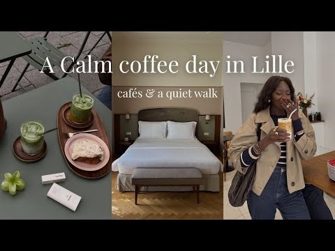 VLOG Une journée à Lille : Marché, Cafés &amp; Friterie mon aventure en 10min