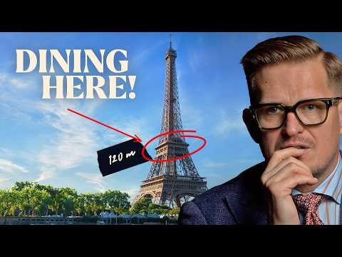 J'ai essayé le restaurant 2 étoiles Michelin de la Tour Eiffel… PIÈGE À TOURISTES ?