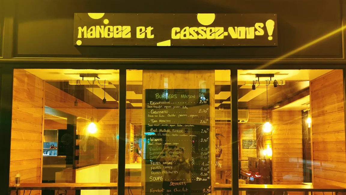Mangez et cassez-vous
