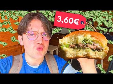 CHEAPEST BURGER IN PARIS (3,60€ ONLY )