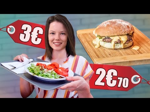 JE TESTE LES REPAS LES MOINS CHÈRE DE FRANCE (Burger, Street Food...) ! - ÉPISODE 2 À PARIS - Claire