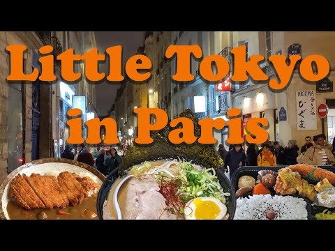 Little Tokyo in Paris - Rue Sainte Anne