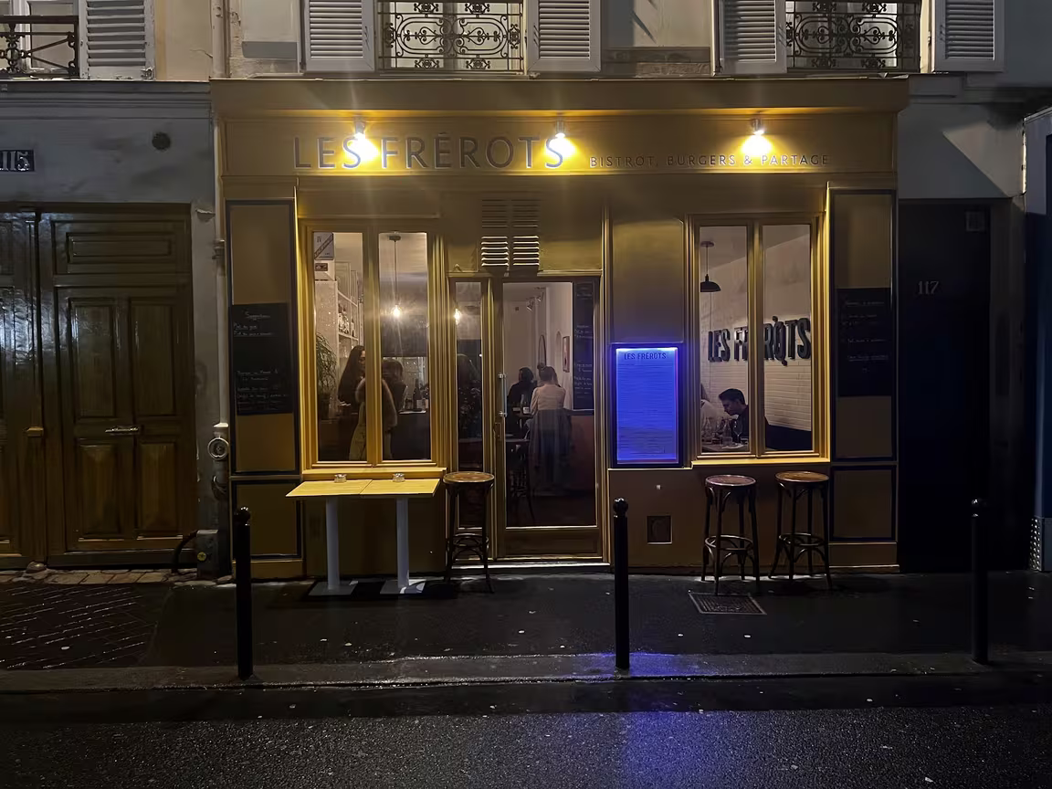 Les Frérots Burger, bistrot