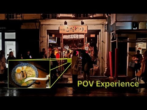 Best Japanese Noodles in Paris "Kodawari Ramen (Yokochō)"