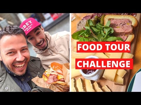 8 RESTOS en 4 HEURES!Burger, frites, grilled cheese, pizza ...  - VLOG #998