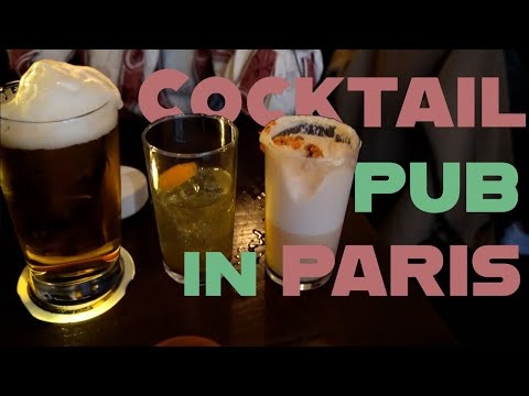 A Cocktail PUB in Paris? - Cambridge Public House Review