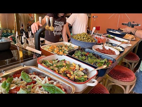 파리에서 이 가격이 실화! €19.90로 즐기는 고퀄리티 이태리식 무한리필 뷔페~ / All-you-can-eat Italian buffet in Paris