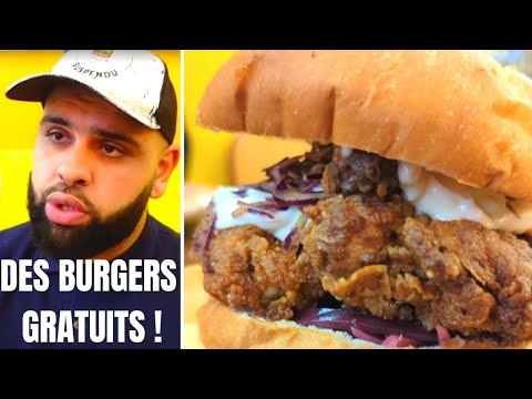 Il rend GRATUITS les MEILLEURS BURGERS pour les étudiants ! - VLOG 1388