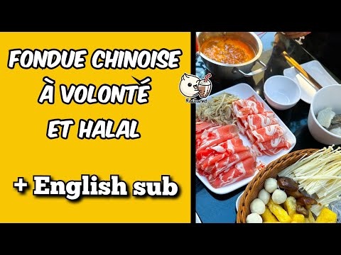 FONDUE CHINOISE HALAL sur PARIS ! a VOLONTE ! 火锅 ONE OF THE BEST CHINESE HOTPOT IN PARIS - VLOGFOOD