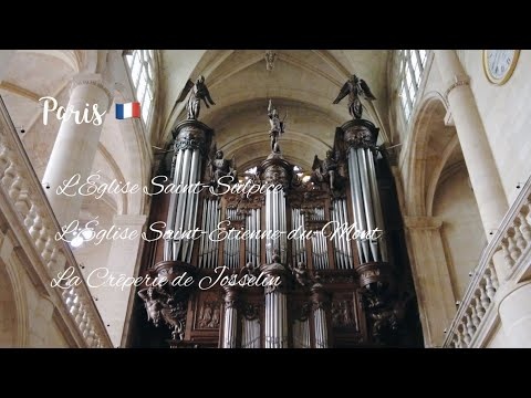 【パリ】パリ散歩｜クレープ・ガレット フランスグルメを堪能｜パリの教会｜フランス旅行｜フランス観光｜パリ旅行｜パリ観光｜2023