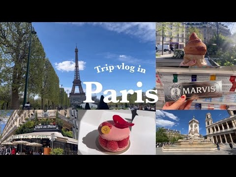 ひとり旅inパリ③フランススキンケア爆買い|エッフェル塔|高級チョコパトリックロジェ|クレープ
