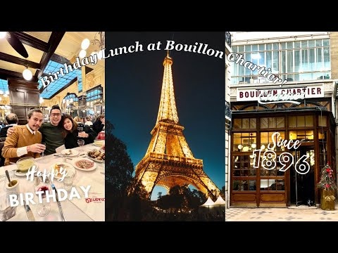 BOUILLON CHARTIER | ONE OF THE BEST &amp; AFFORDABLE RESTAURANTS FOR CLASSIC FRENCH FOOD IN PARIS!