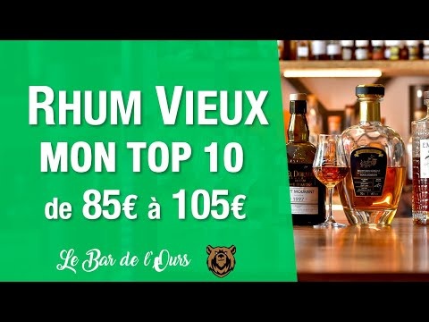 #Rhum Vieux de 85 à 105€ - Mon TOP 10