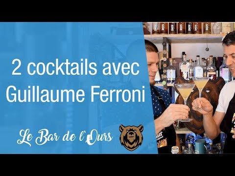 Deux cocktails avec Guillaume Ferroni - Daiquiri et Gin Rickey
