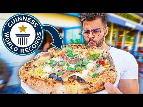 JE MANGE LA MEILLEURE PIZZA DU MONDE !