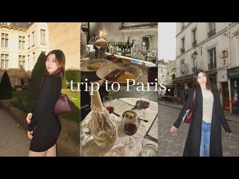 Paris vlog: mental reset, cafes, shopping, custom journals, museums
