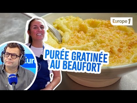 ‍ La recette de la purée au Beaufort par la Cheffe Thiphaine Mollard