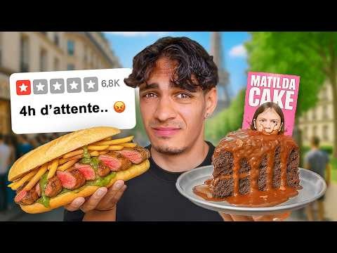 Je teste les restaurants les plus SURCOTÉS de Paris #2