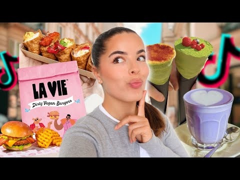 Je teste les ADRESSES TENDANCES TikTok (à Paris)