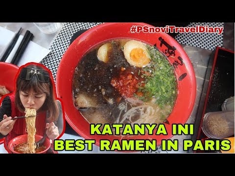 BEST RAMEN IN PARIS !!! #PSNOVITRAVELDIARY