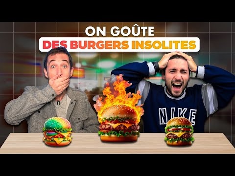 Les 4 burgers les plus insolites de Paris (il y en a un qu’on n'a pas touché)