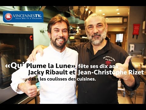 Qui plume la lune fête ses dix ans, visite avec Jacky Ribault et Jean-Christophe Rizet en cuisine.